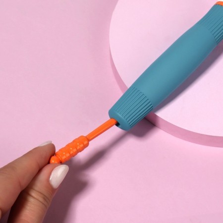 Bracing, ventilated, rubberized pen, D = 5.3/7 × 27 cm, multi -colored-2