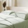 Lovelife 2 joint venture "Green Tea" 180x215 cm, 200x225 cm, 50x70 ± 3 cm-2 pcs, microfiber 85 g