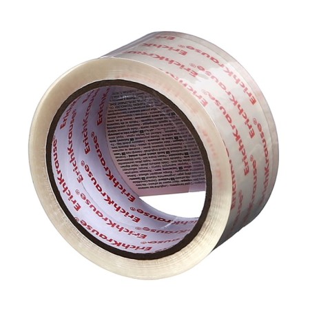 Glue tape packaging Erichkrause "Crystal", 48 mm x 50 m, 60 μm, super -transparent, price for 1 pc.-1