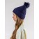 Women's cap, size 52-56, dark blue color
