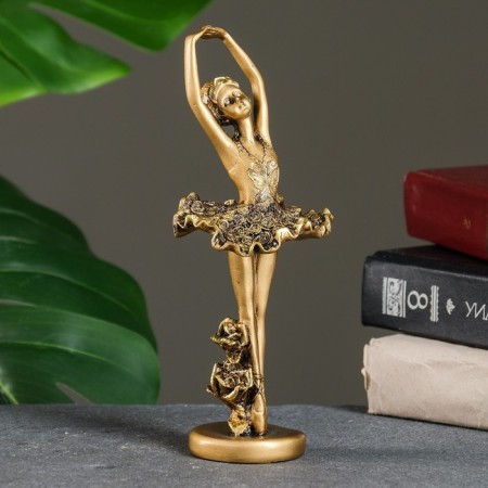 Figure "Ballerina" gold, 7x7x20cm