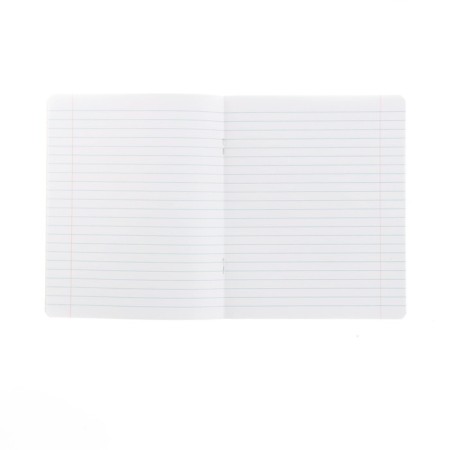 Notebook of 12 sheets in the line monophonic calligrata "Classic bright", cover coated paper, varnish, OFSET block, mix-7