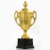 Cup 084, award figure, gold, plastic stand, 25 x 12 x 7.5 cm.