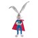 Gulliver soft toy "Super Hare", 41 cm