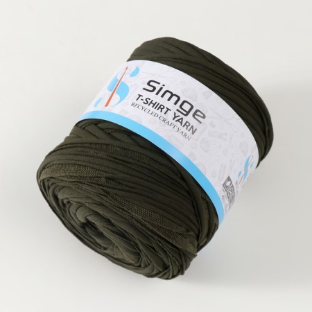 Knitted yarn secondary 90% cotton, 10% p/e, 100m/450 ± 50 g (forest) mix-2