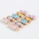 Decorative clothespins with a rope for the suspension "Unicorns"