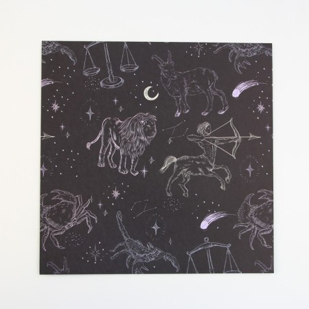 A set of paper for scrapbooking “Cosmos inside”, 12 sheets, 30.5 x 30.5 cm, 180 g/m²-25