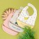 Blory for feeding "dinosaurus" silicone with pocket, gray color