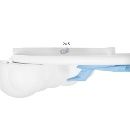 LUSTRAL CULCH "Airplane" LED 160W 3000-6000K blue and white-8