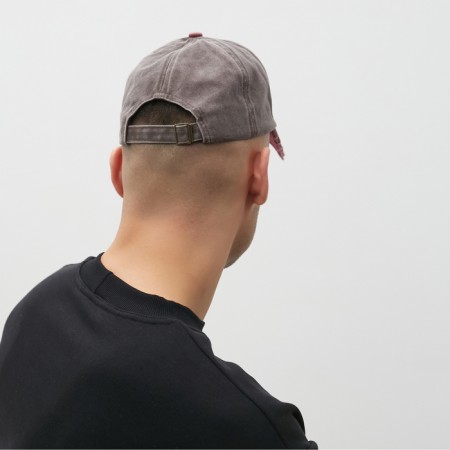 Menku male cap "Motorcycler", brown color, size 56-58-2