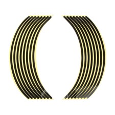 Reflecting stickers on wheels C2R, set 2 pcs, LG-05