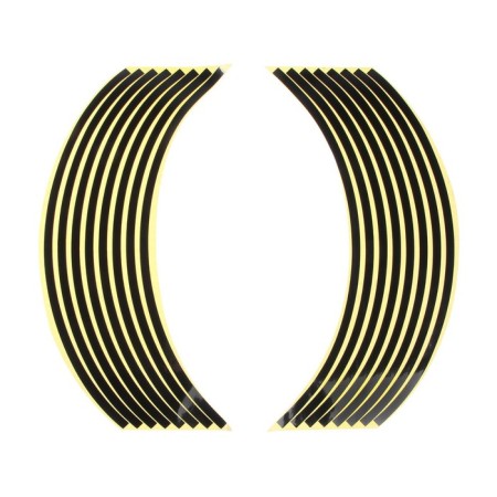 Reflecting stickers on wheels C2R, set 2 pcs, LG-05