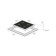 Honing surface Homsair HV64BK, electric, 4 burners, black
