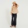 Hat for Minaku girl with a bow, milk color, rr 50-52