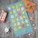 Towel "Easter chickens" 40x73 cm, 100% HL, sarzha 190 g/m2