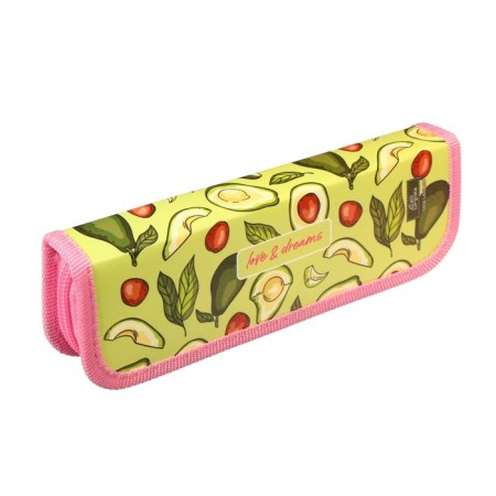 Penal 1 section, 55 x 205 x 25 mm, calligrata "avocado", laminated cardboard-2