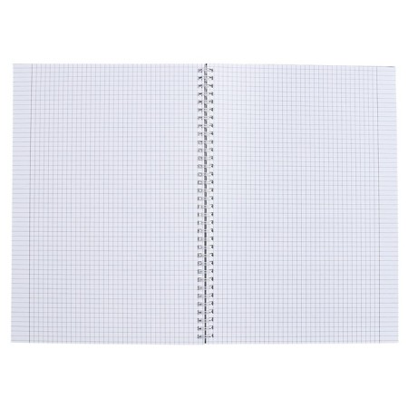 A4 notebook, 80 sheets in a cage on the crest of Calligrata "Inspiration", cover 7BC, OFSET BOCom-2