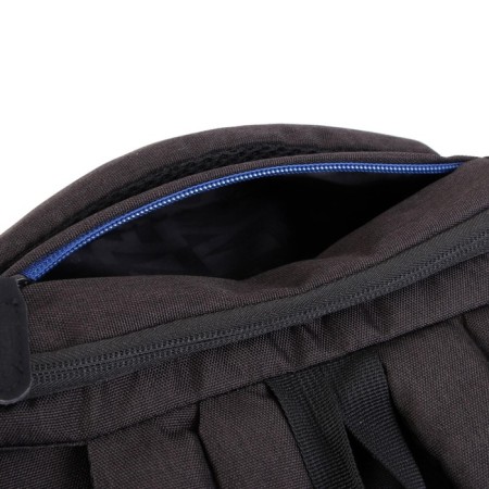 Youth backpack, 45 x 32 x 21 cm, Grizzly 019, ergonomic back, black/blue RQ-019-12-4