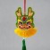 Suspension-Sasha Textile "Dragon" Green 2x7.5x24 cm
