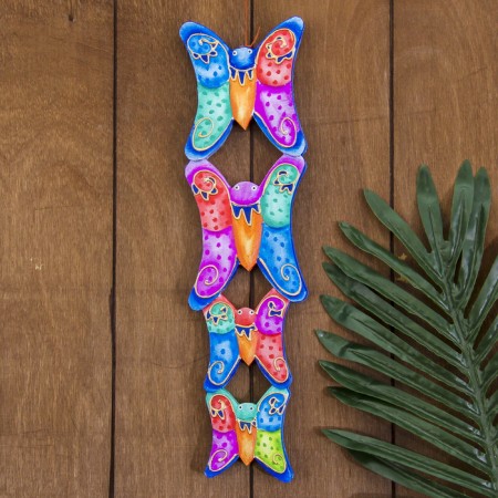 Panel wall "Butterflies" 10x1x33 cm