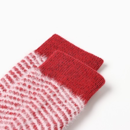 Women's Tainted Minaku socks, red color, rr 36-41-1