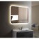 Mirror with Doratiz LED backlighting "Eva", 800x680 mm, heating, clock, sensory switch, dimmer