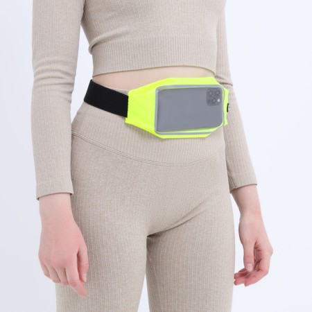 Board belt on a zipper, reflective elements, yellow color-5