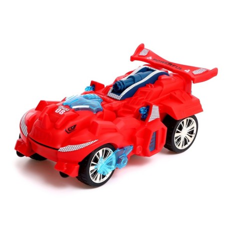 Dio-Wonk robot, light and sound effects, transforms, mixtures-5