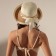 Women's hat Minaku, central milk/St. Borch, river 58