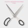 Scissors kitchen shares "Profi", 23 cm, black color