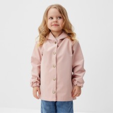 Vetrovka for the girl, minku, pink color, height 92-98 cm