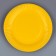 Disposable plate plate plain plain, yellow 18 cm, set 10 pieces