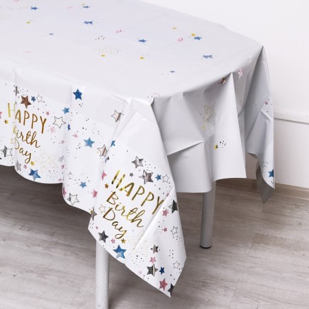 Great tablecloth, 137 × 183 cm, white color-1