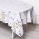 Great tablecloth, 137 × 183 cm, white color