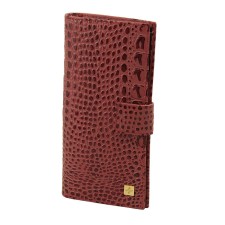 Optima loricata rouge purse, red color