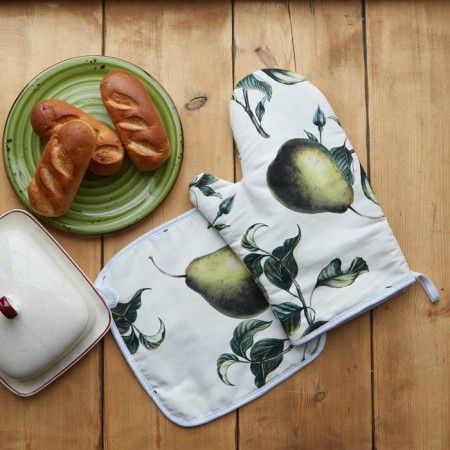 Mittens-Open "Ethel" pears 20x27cm, 100% cotton, 250g/m2 (bilateral)-1