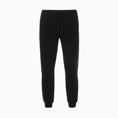 Men's pants with pockets, black color, size 50-4