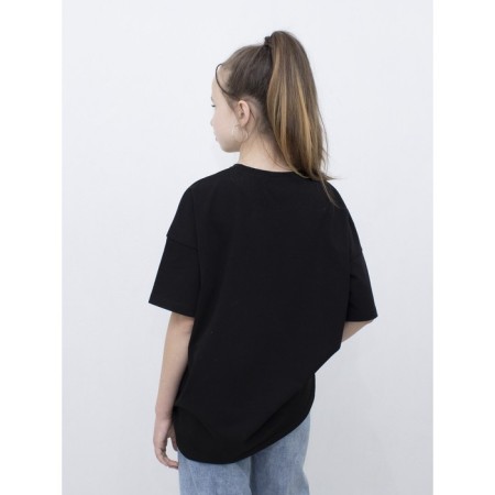 T -shirt unisex, size 42, black color-3