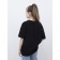 T -shirt unisex, size 42, black color