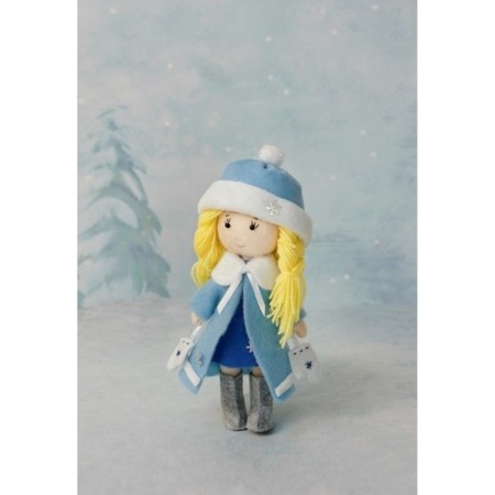 Set for making toys "Snow Maiden" Growth - 15 cm-1