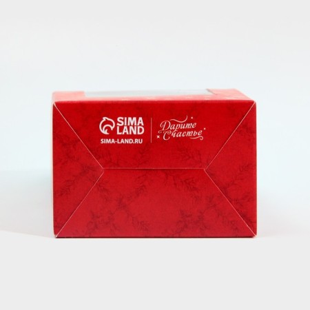 Folding box "Retro Post", 9 x 19 x 6 cm, new year-6