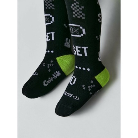 Pantyhose children's cotton CONTE KIDS TIP-Top, height 62-74 cm, black color-2