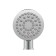 Shower headset Cersanit Cari 63389, watering can, hose, holder