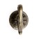 Furniture hook cappio hush, one -rod, bronze