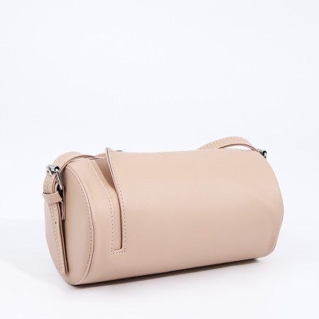 Cross-Bodi Bag on a zipper, beige color-2