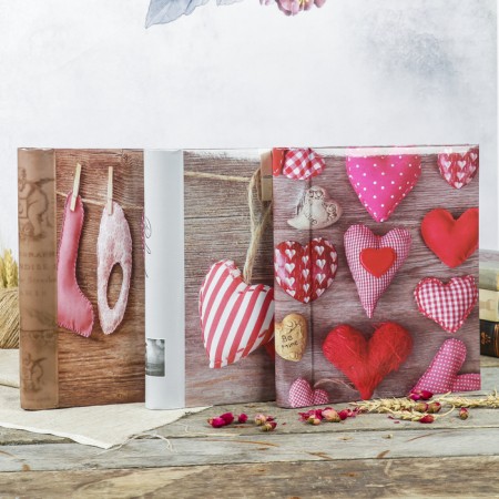 Photo album magnetic 30 sheets "Love" 23x28cm mix-3