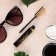 Vivienne Sabo Cabaret eyelashes, with a stage volume effect, tone 01, black color