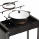 Stand for a cauldron on the barbecue box of steel 10 mm, diameter 30 cm