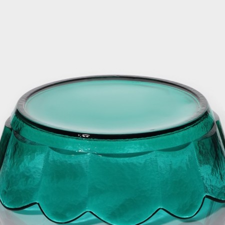 Glass Figure Salad Flower, 900 ml, 19.5 × 6.5 cm-4