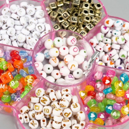 A set of beads for creativity "Flower" Assorted-3